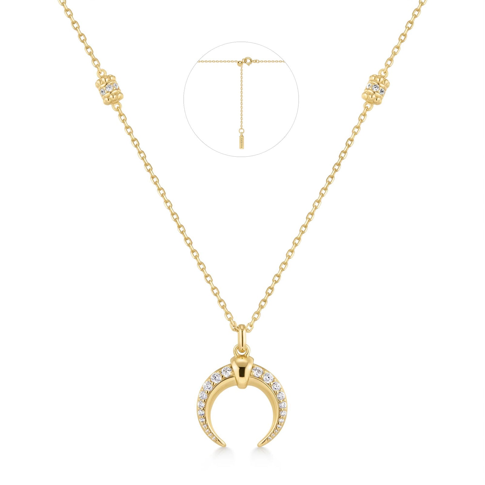 Ania Haie Gold Reversible Horn Necklace - B & S Lyncris Jewellers