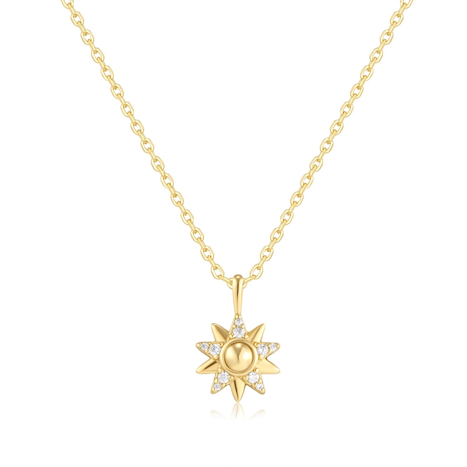 Ania Haie Gold Sunburst Necklace - B & S Lyncris Jewellers