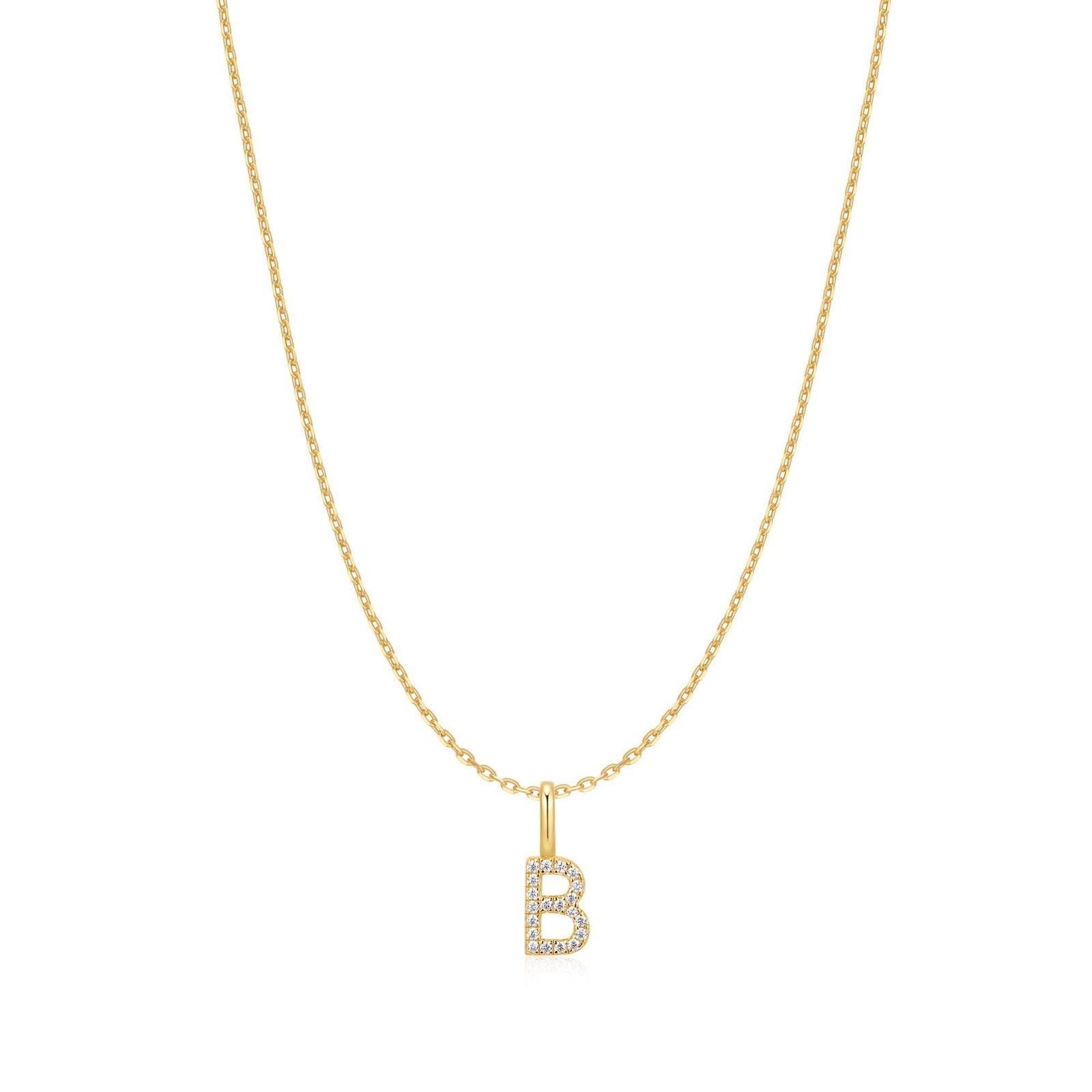 Ania Haie Gold Letter B Initial Necklace - B & S Lyncris Jewellers