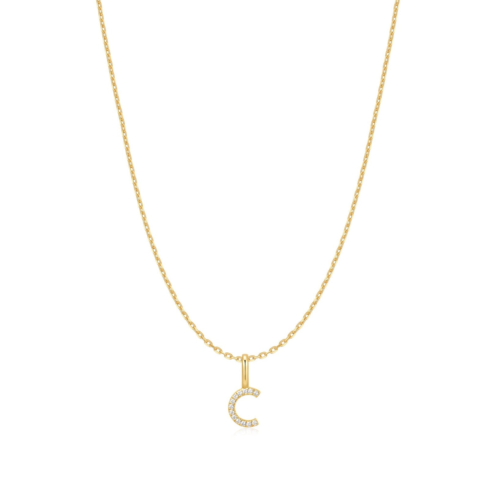 Ania Haie Gold Letter C Initial Necklace - B & S Lyncris Jewellers