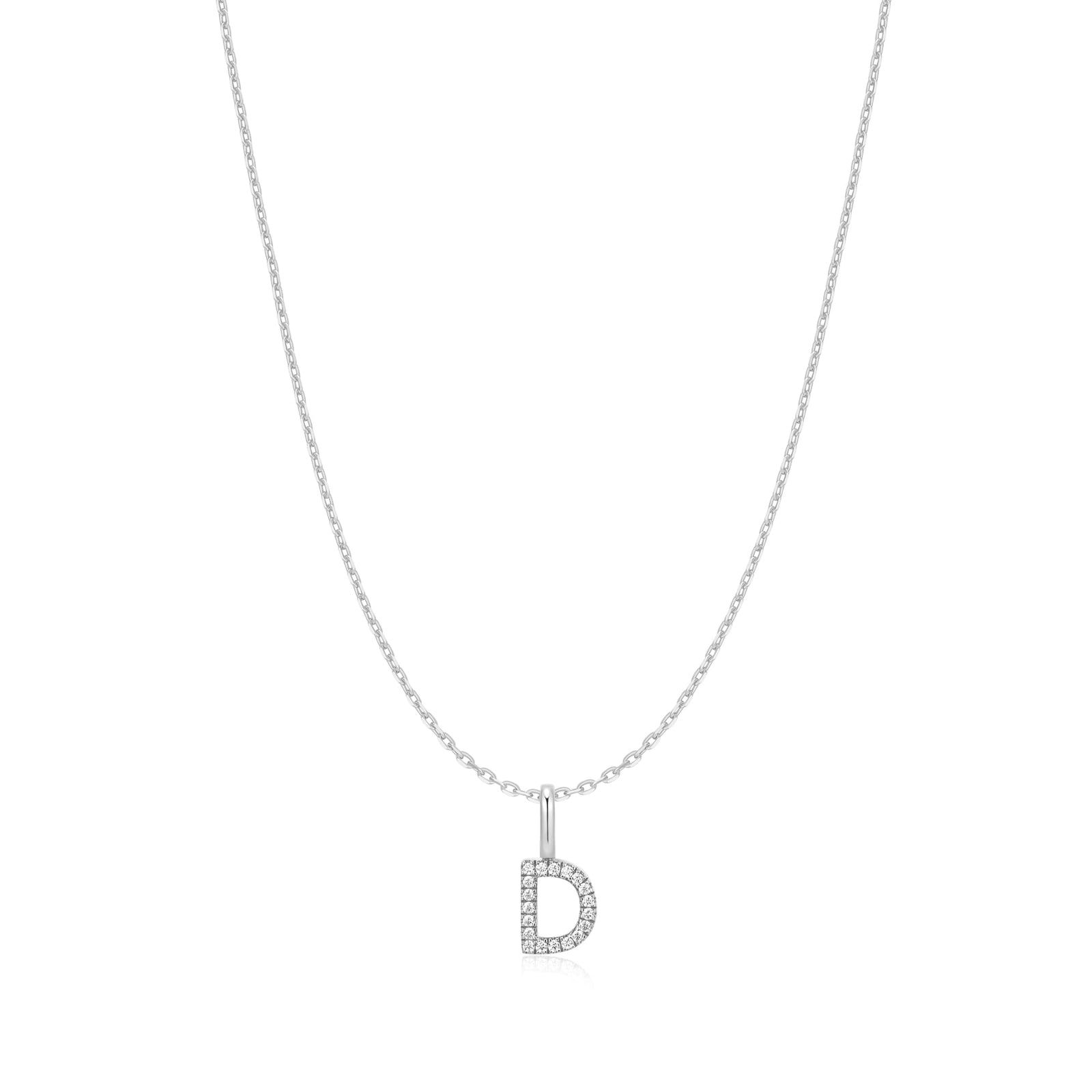 Ania Haie Silver Letter D Initial Necklace - B & S Lyncris Jewellers