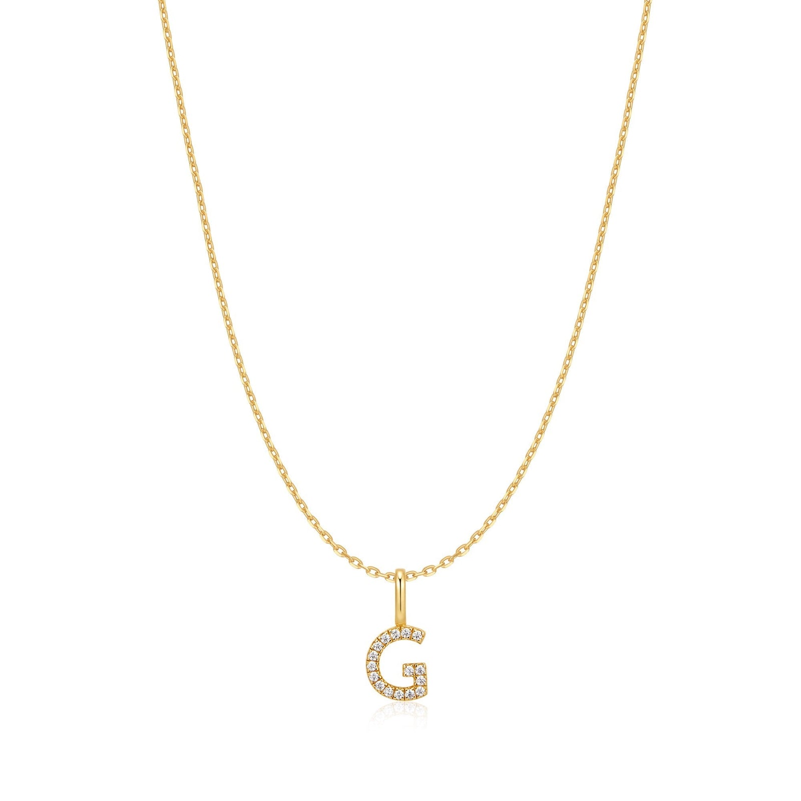 Ania Haie Gold Letter G Initial Necklace - B & S Lyncris Jewellers