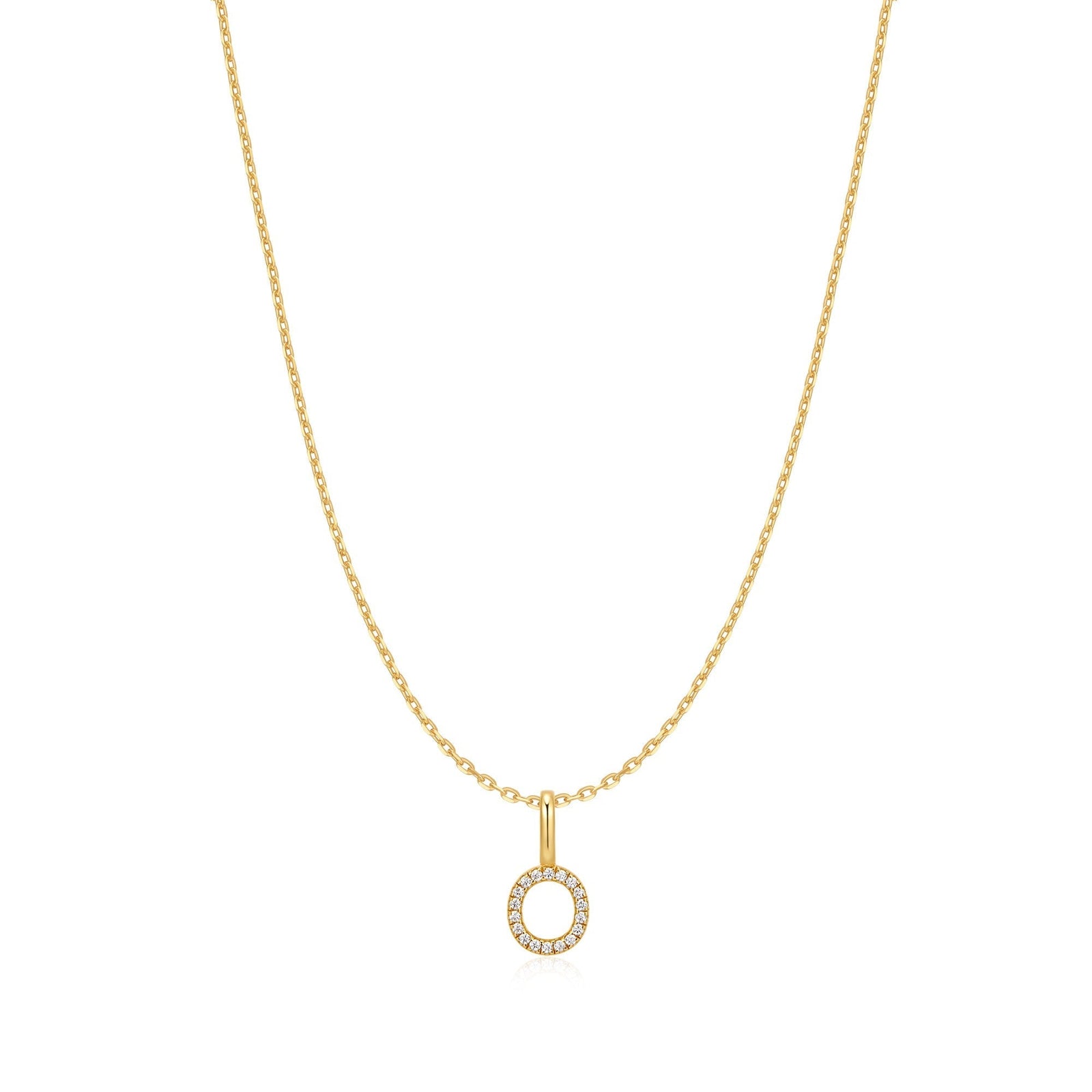 Ania Haie Gold Letter O Initial Necklace - B & S Lyncris Jewellers
