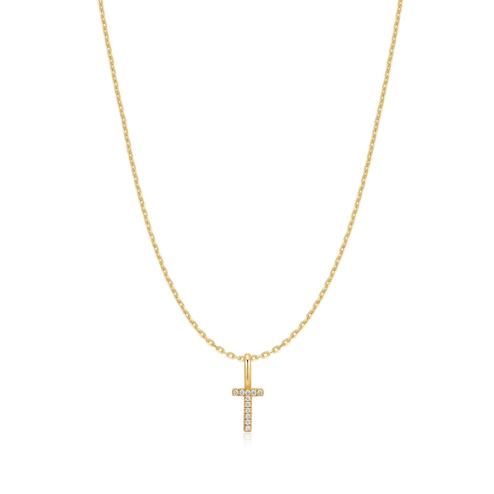 Ania Haie Gold Letter T Initial Necklace - B & S Lyncris Jewellers