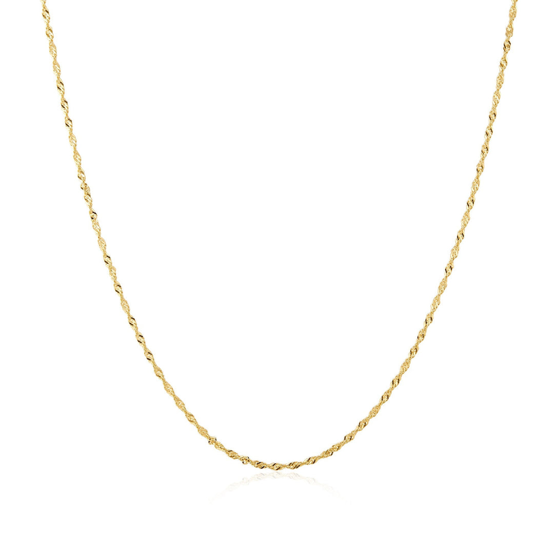 Ania Haie Gold Twisted Chain Necklace - B &amp; S Lyncris Jewellers