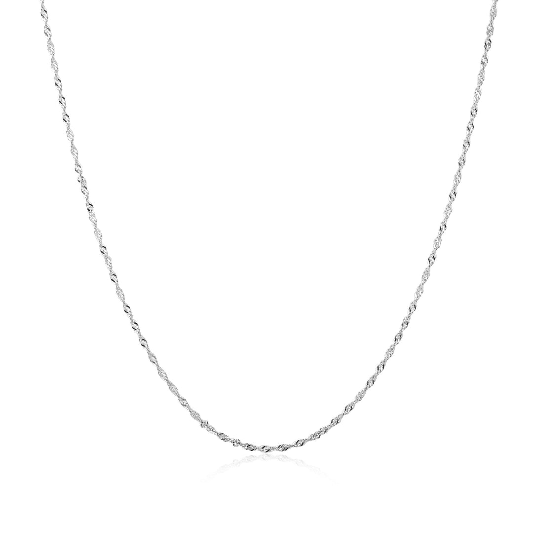 Ania Haie Silver Twisted Chain Necklace - B &amp; S Lyncris Jewellers