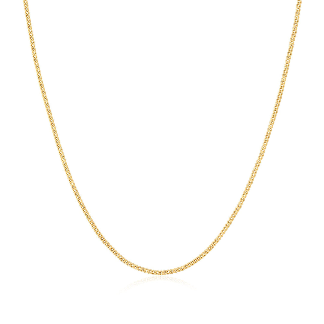Ania Haie Gold Slim Curb Link Chain Necklace - B &amp; S Lyncris Jewellers