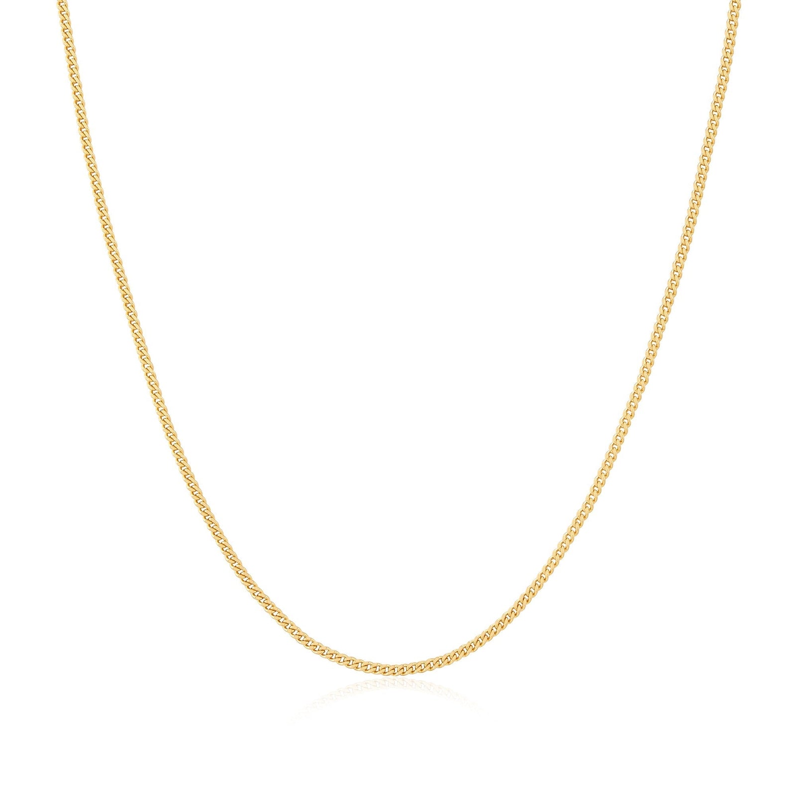 Ania Haie Gold Slim Curb Link Chain Necklace - B & S Lyncris Jewellers