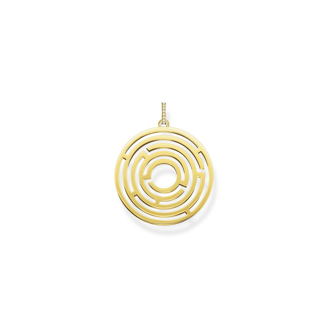 THOMAS SABO Pendant Maze Gold