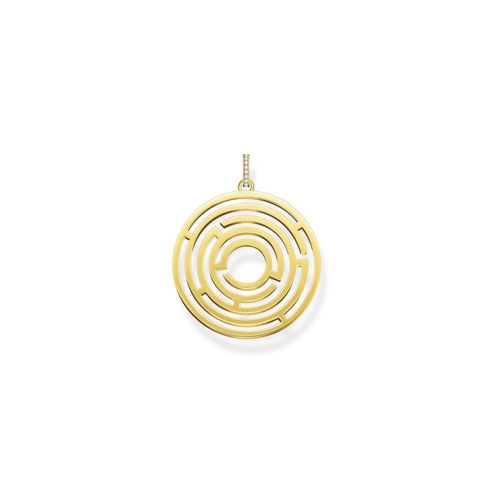 THOMAS SABO Pendant Maze Gold