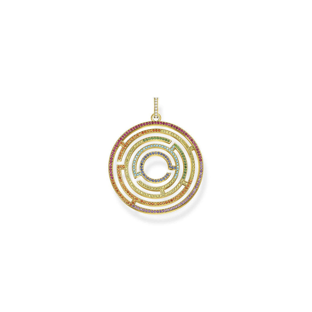 THOMAS SABO Pendant Maze Gold