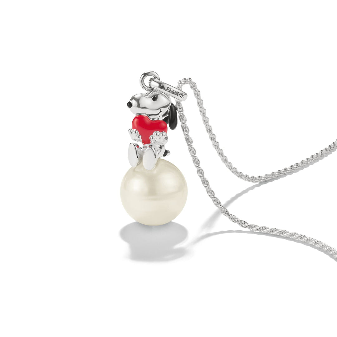THOMAS SABO Snoopy &amp; Heart on a Snowball Pendant PEANUTS