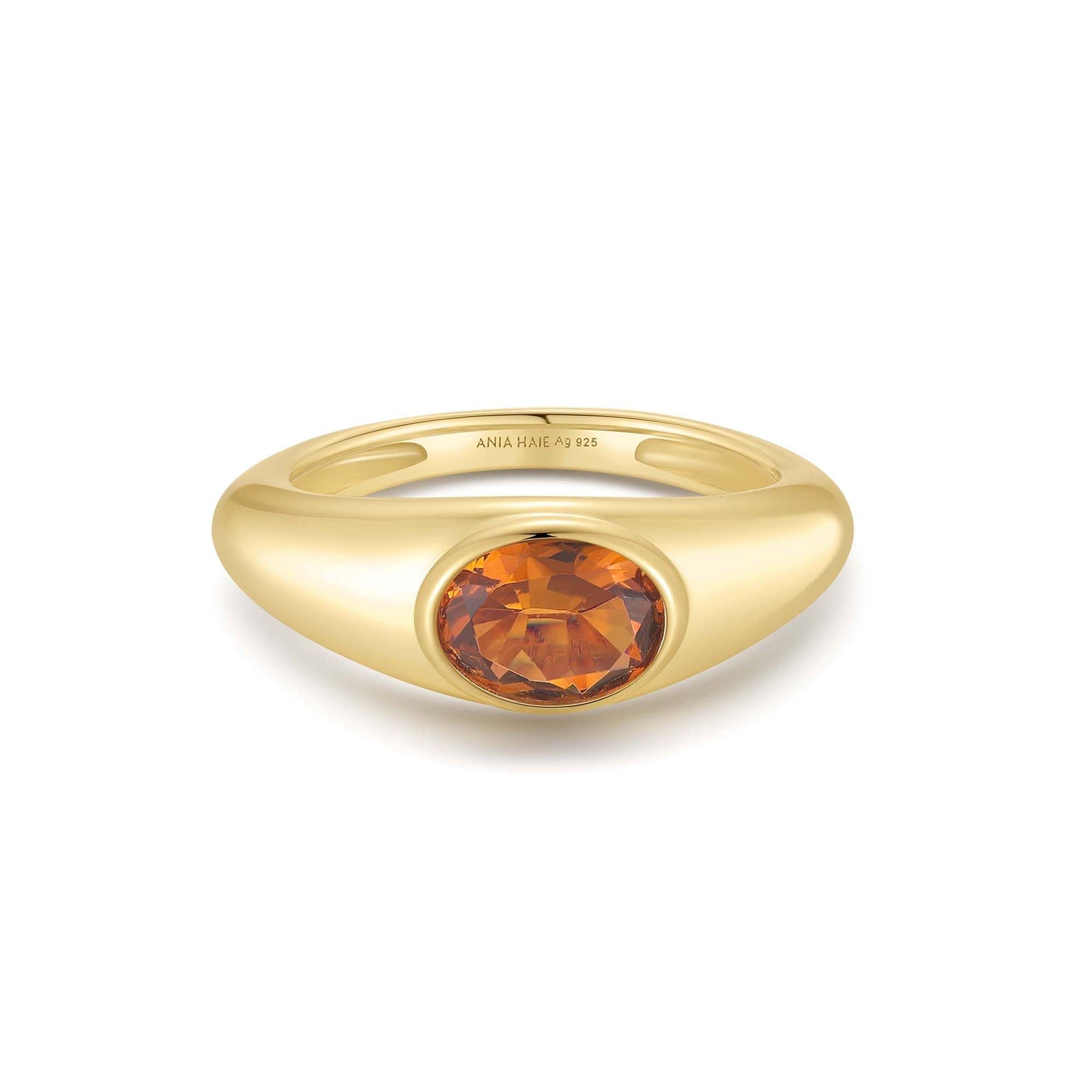 Gold Sculptural Gemstone Maillard Ring - B & S Lyncris Jewellers