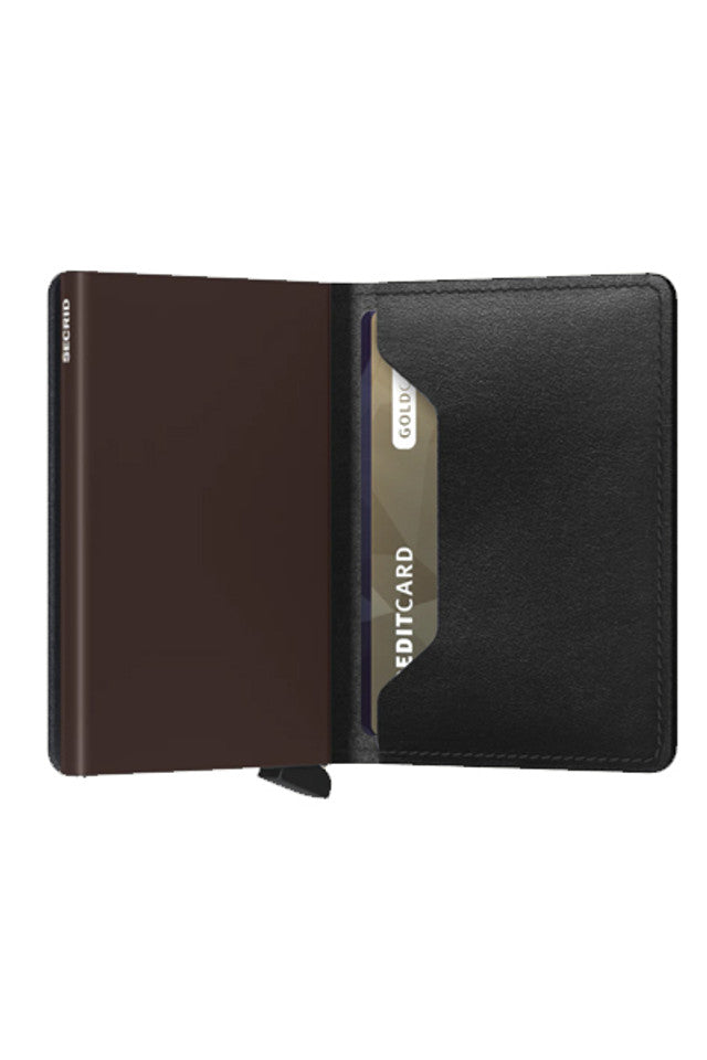 SECRID Slimwallet Original Black Brown SC4529