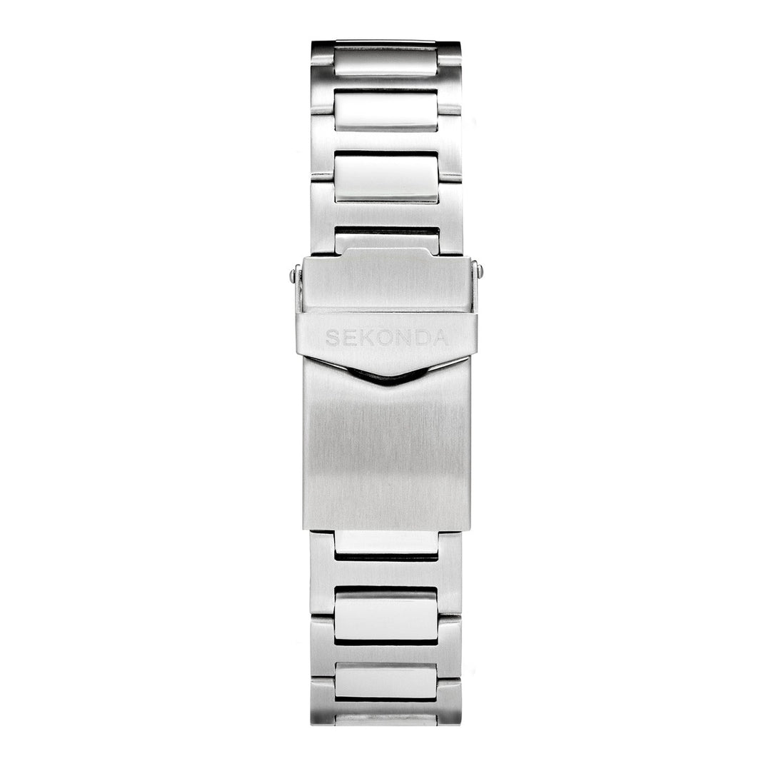 Sekonda Mens Octaire Blue Dial Stainless Steel Bracelet 40mm Watch