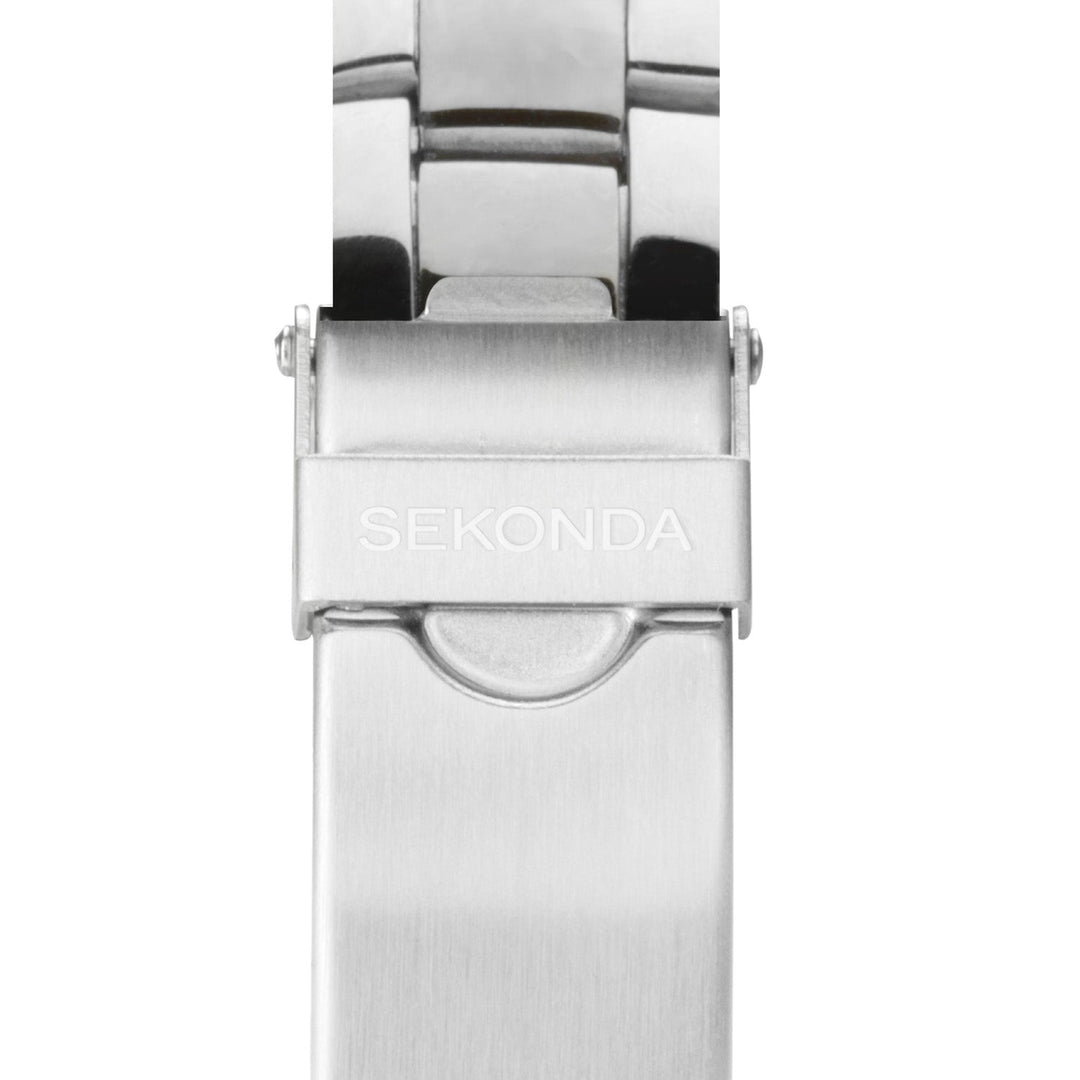 Sekonda Womens Catherine Pink Dial Stainless Steel Bracelet 27mm Watch