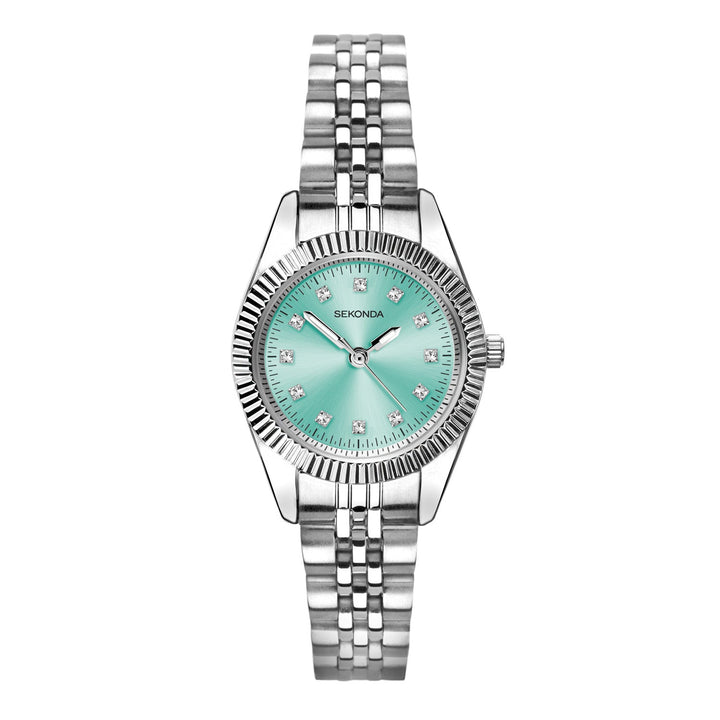 Sekonda Womens Francis Blue Dial Stainless Steel Bracelet 26mm Watch