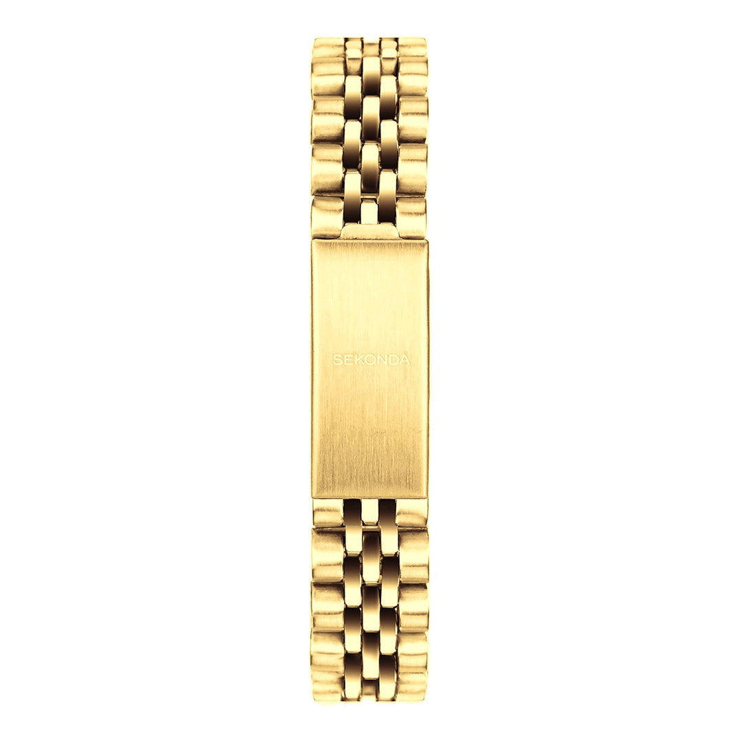Sekonda Francis Silver White Dial 26mm Womens Watch Gold