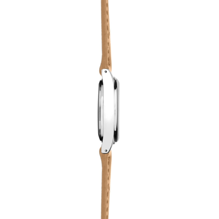 Sekonda Evans White Dial 25mm Womens Watch Tan