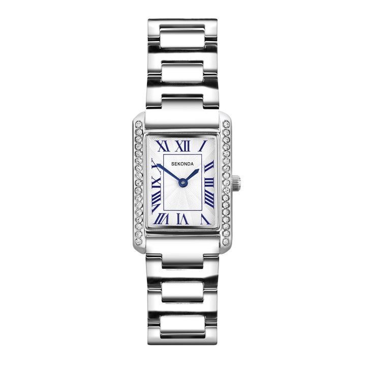 Sekonda Colette White Dial 22mm Womens Watch Silver