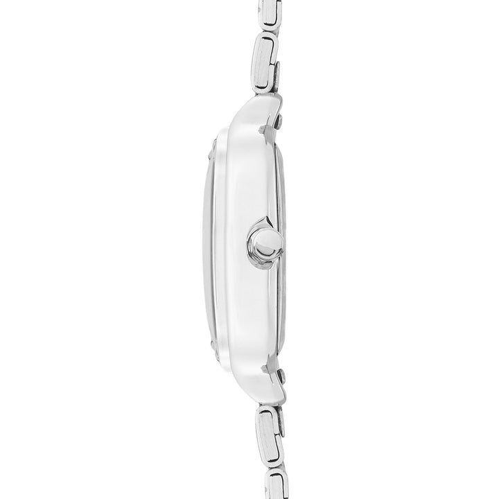 Sekonda Rene White Dial 29mm Womens Watch Silver