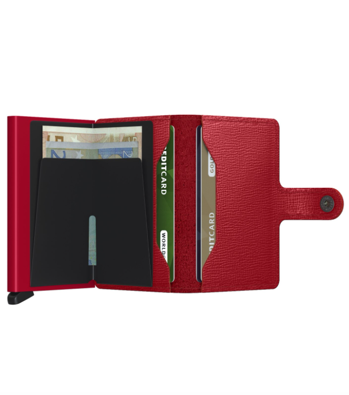 SECRID Miniwallet Crisple Leather Lipstick RFID Wallet SC9654