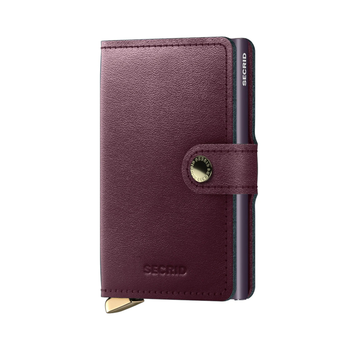 SECRID Miniwallet Premium Dusk Bordeaux RFID SC9944