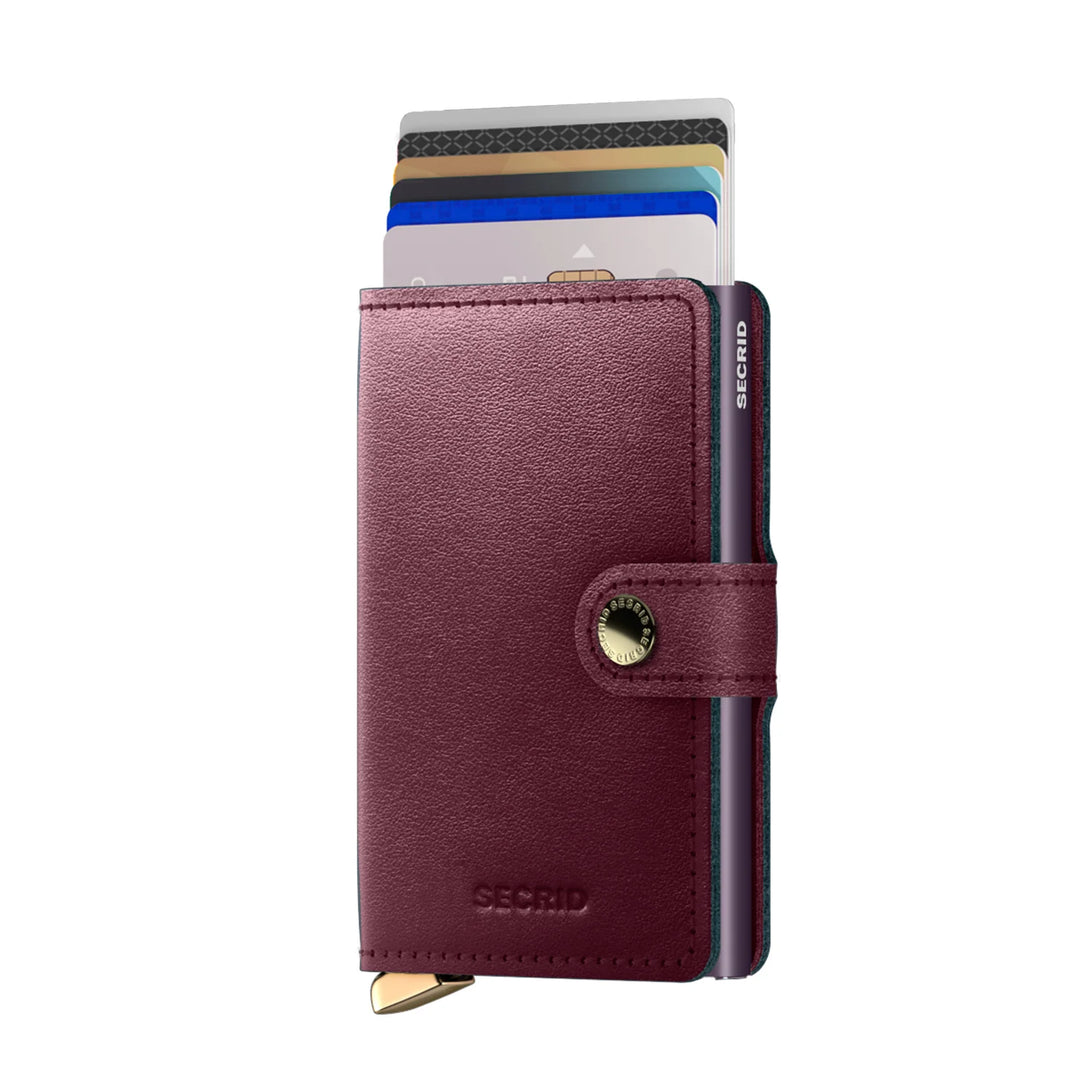 SECRID Miniwallet Premium Dusk Bordeaux RFID SC9944
