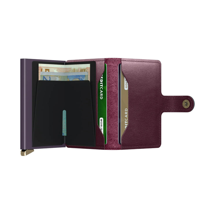 SECRID Miniwallet Premium Dusk Bordeaux RFID SC9944
