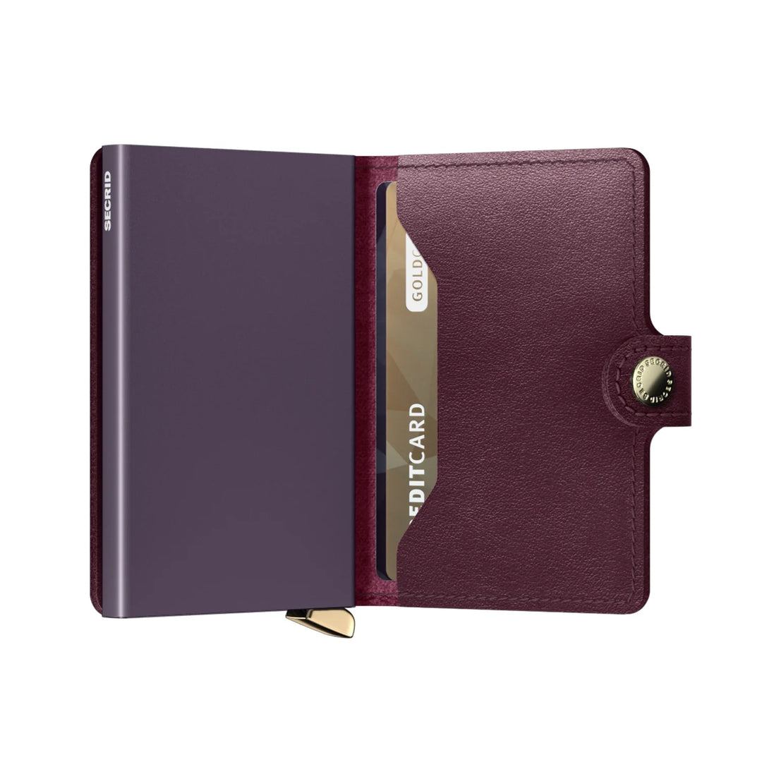SECRID Miniwallet Premium Dusk Bordeaux RFID SC9944