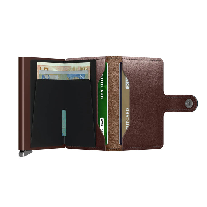 SECRID Miniwallet Premium Dusk Dark Brown RFID SC9890