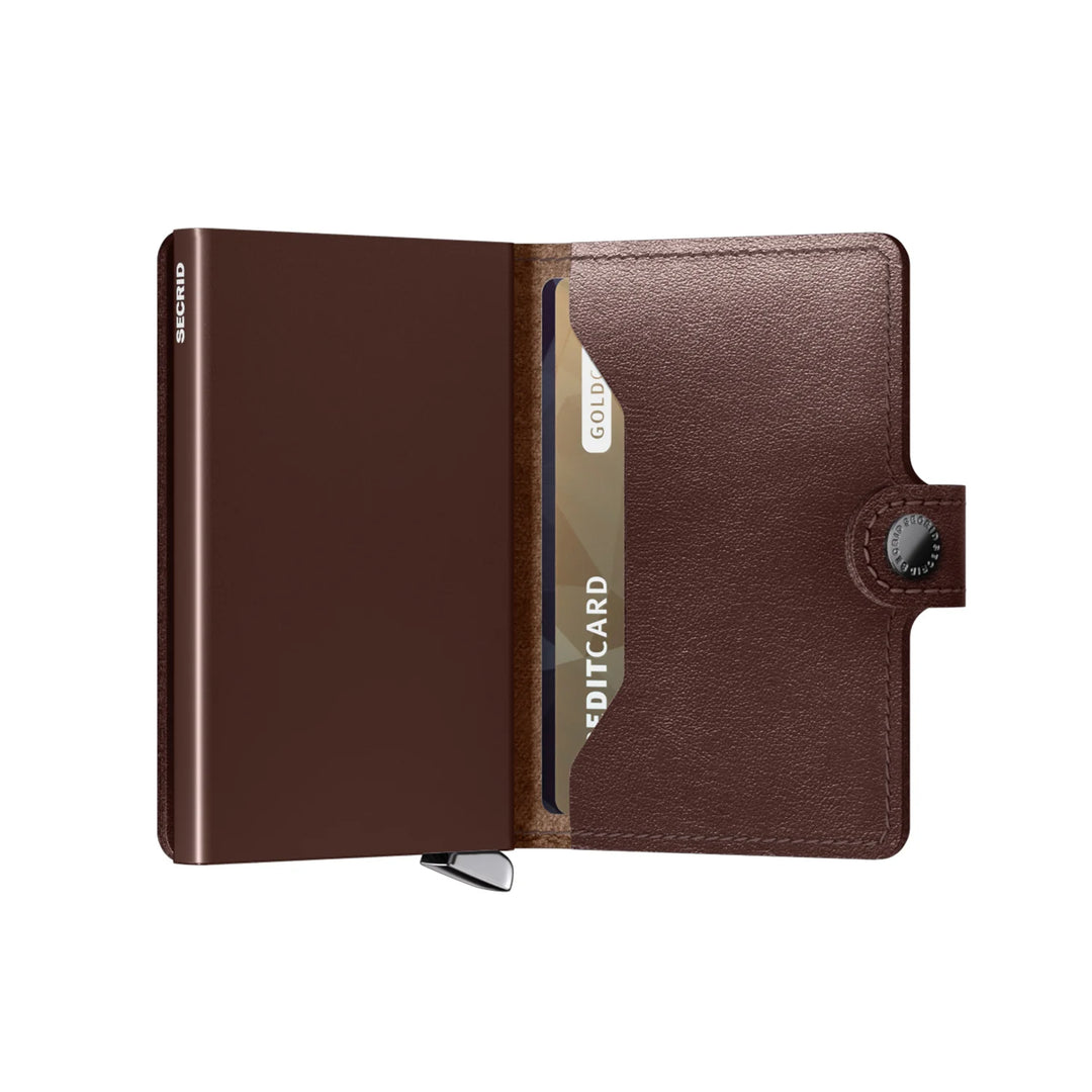 SECRID Miniwallet Premium Dusk Dark Brown RFID SC9890