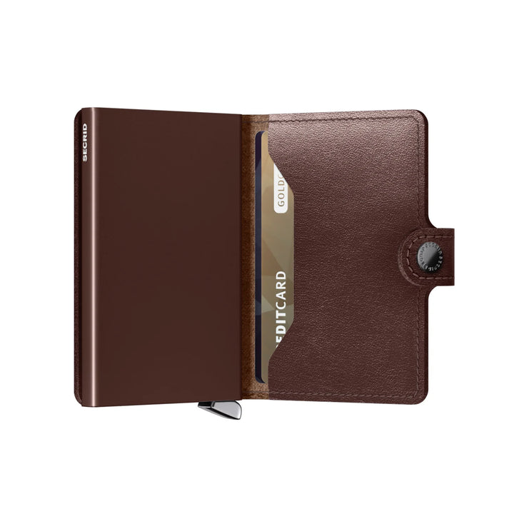 SECRID Miniwallet Premium Dusk Dark Brown RFID SC9890
