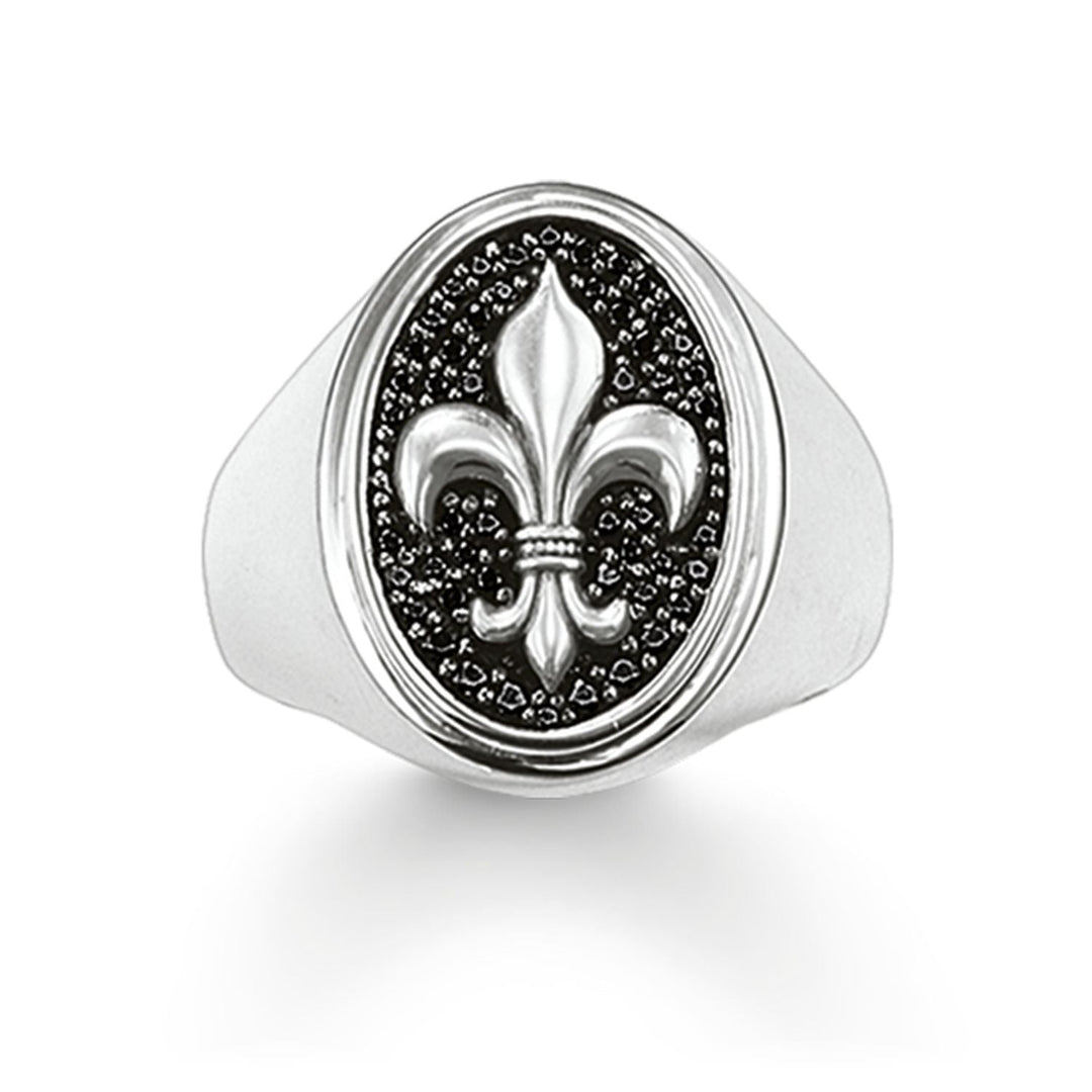 THOMAS SABO Signet Ring "Fleur-De-Lis"