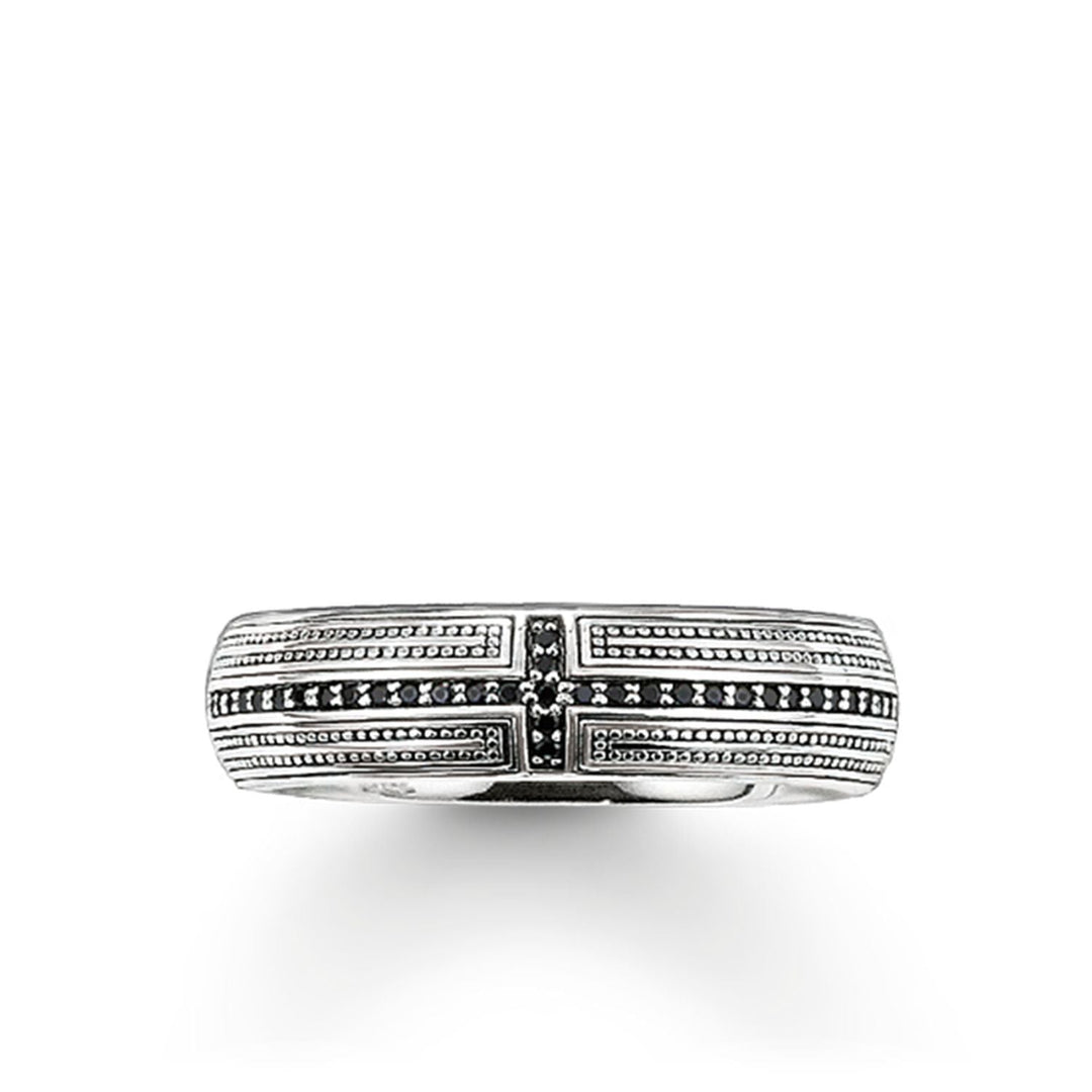 THOMAS SABO Band Ring "Cross Pave"