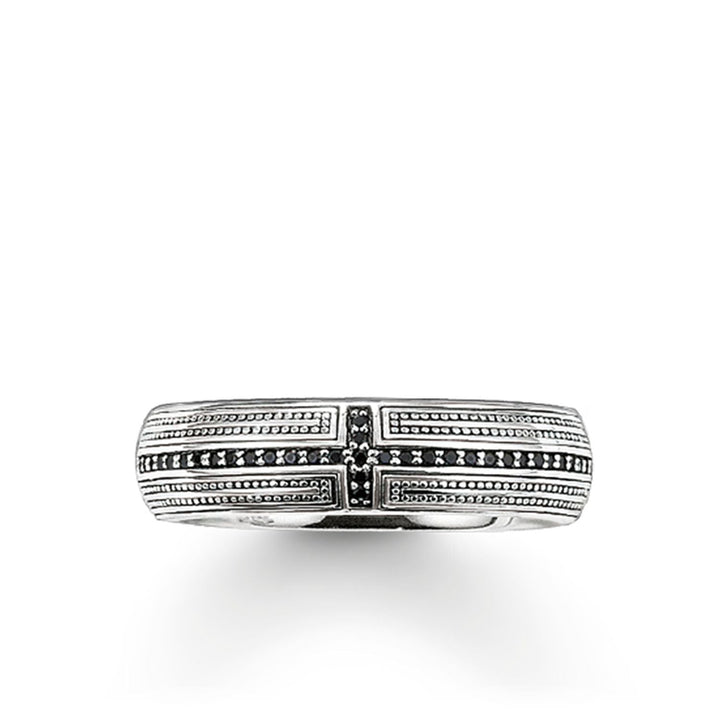 THOMAS SABO Band Ring "Cross Pave"