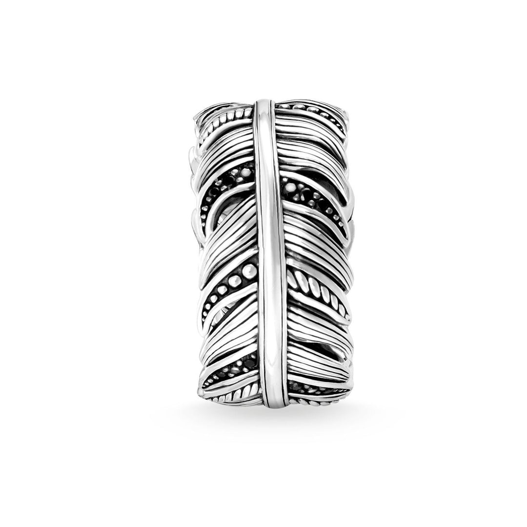 THOMAS SABO Ring "Feather Pave"