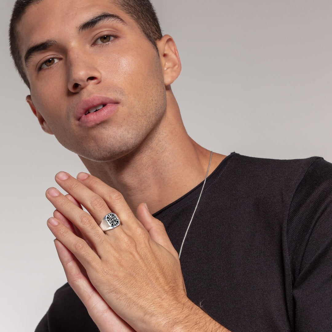 THOMAS SABO Ring Compass Black