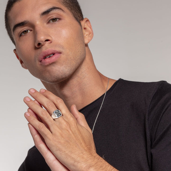 THOMAS SABO Ring Compass Black