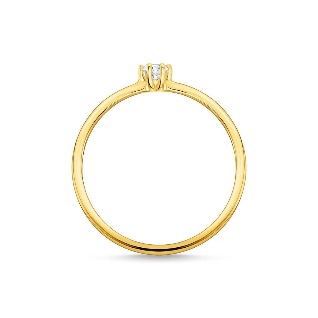 THOMAS SABO Ring White Stone