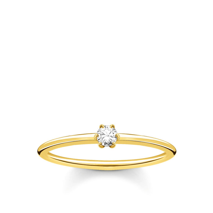 THOMAS SABO Ring White Stone