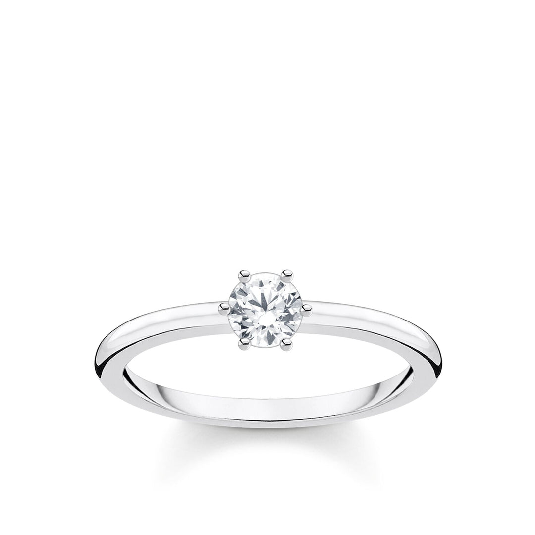 THOMAS SABO Ring White Stone