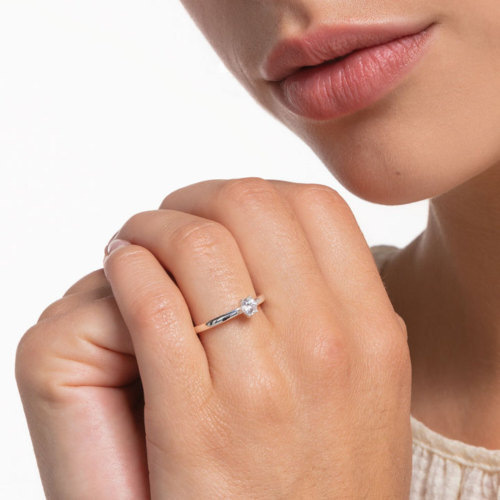 THOMAS SABO Ring White Stone