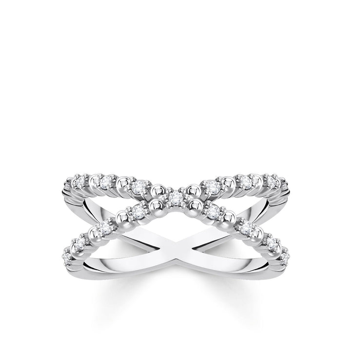 THOMAS SABO Ring Dots With Stones