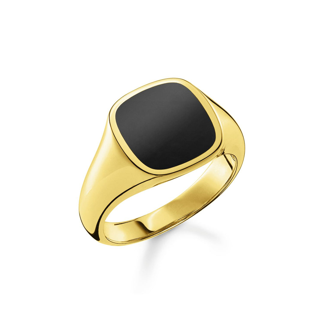 THOMAS SABO Ring Classic Black Gold