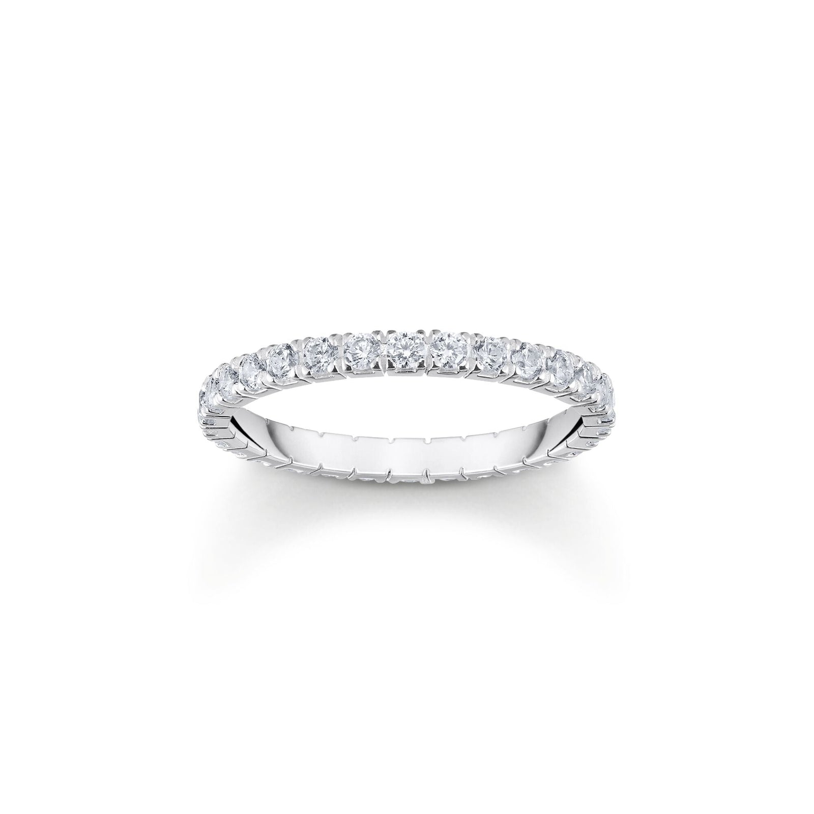 THOMAS SABO Delicate Ring with white zirconia - B & S Lyncris Jewellers