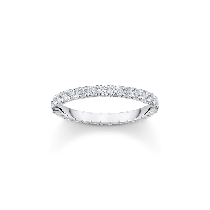 THOMAS SABO Delicate Ring with white zirconia