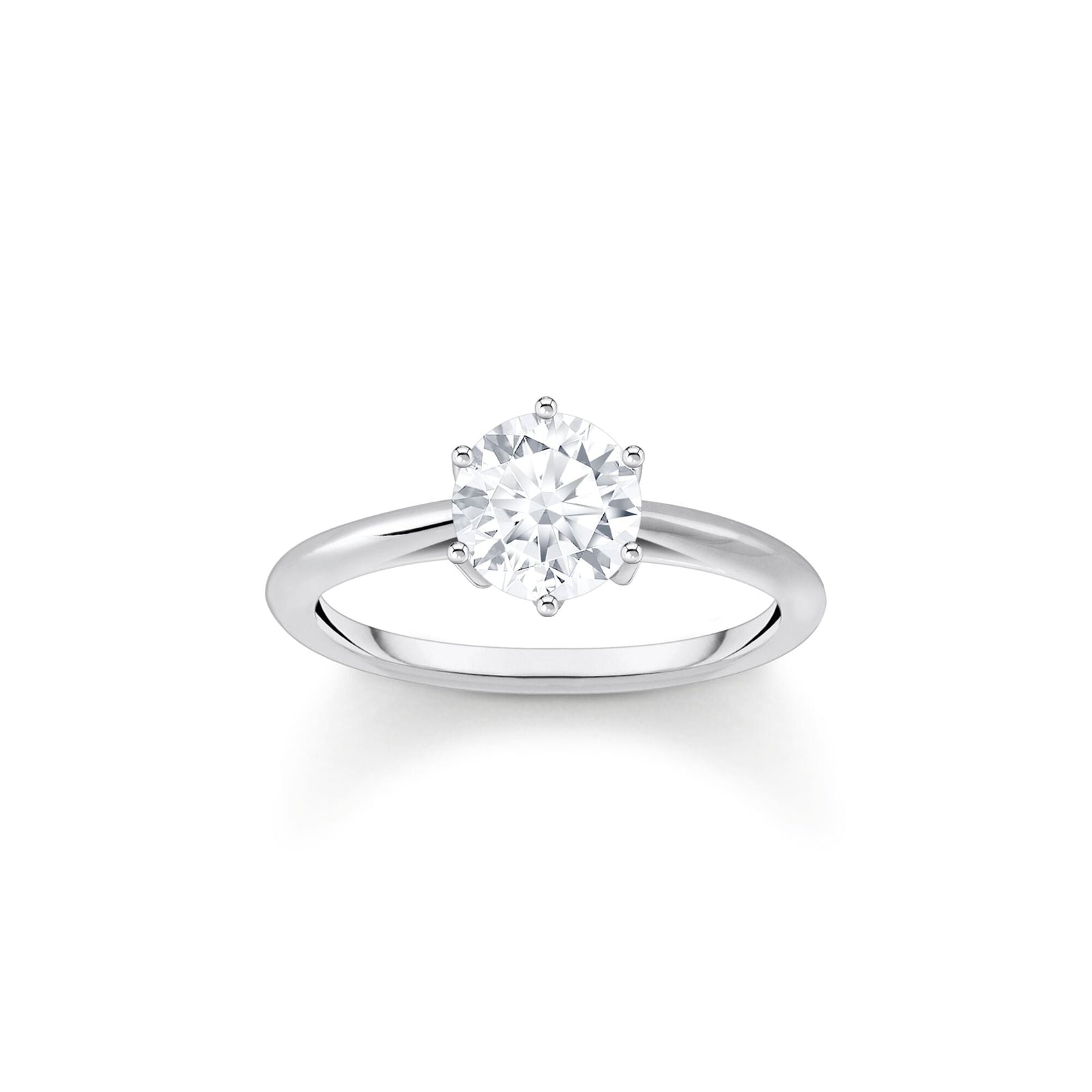 THOMAS SABO Ring with white zirconia in brilliant cut - B & S Lyncris Jewellers