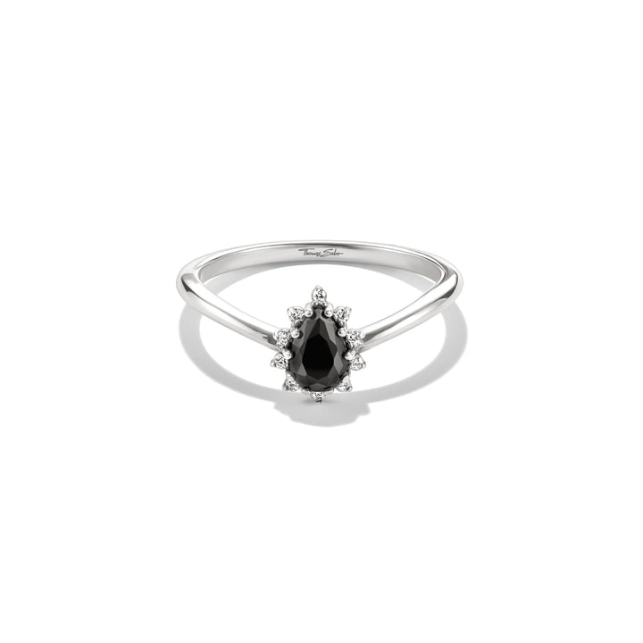 THOMAS SABO Black Drop Zirconia Ring