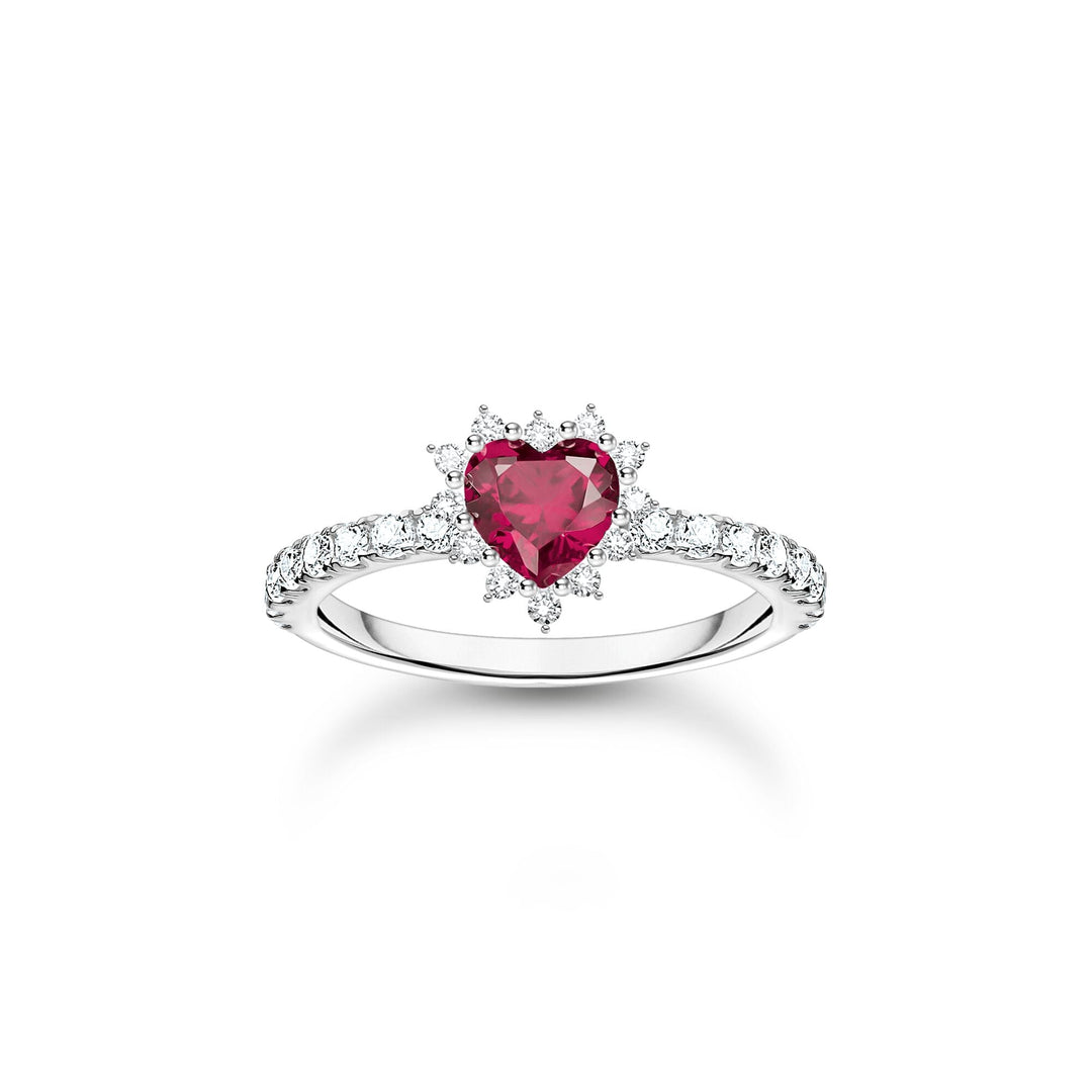THOMAS SABO Romantic Heart Ring - B &amp; S Lyncris Jewellers
